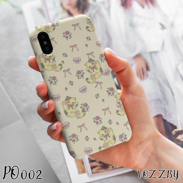 PO002 - Bow & Bear - Aesthetic Mobile Case
