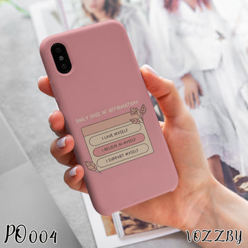 PO004 - Motivational Quote - Aesthetic Mobile Case