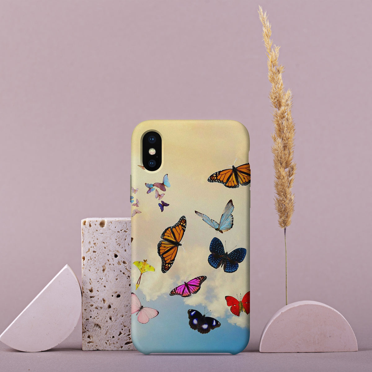 AC052 - Aesthetic butterfly Mobile Case