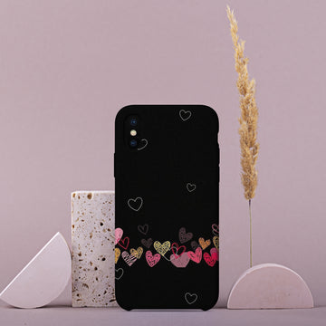 AA018 - Multi-Color Hearts - Mobile Case