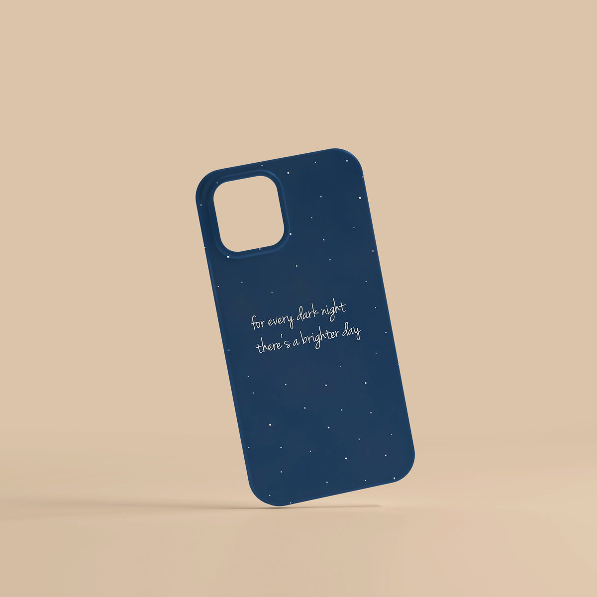 AA008 - For Every Dark Night There's A Brighter Day - Quotes Mobile Case