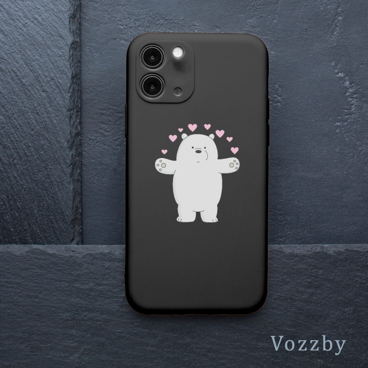 AC002 - Cute Polar Bear - Mobile Case