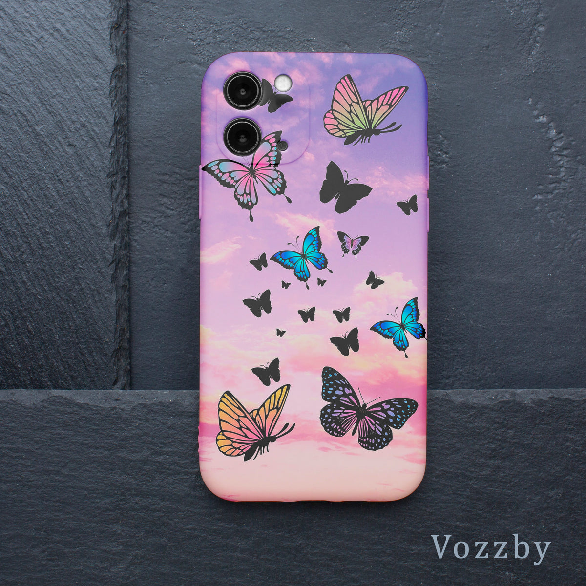 AC036 - Flying Butterfly - Aesthetic Mobile Case