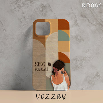 RD066 - Belive In Yourself - Aesthetic Mobile Case