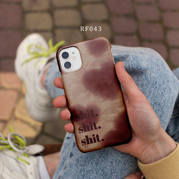 RF043 - Shit! - Heart Mobile Case