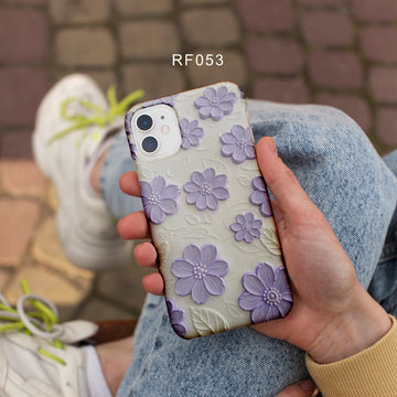 RF053 - Texture Floral - Mobile Case