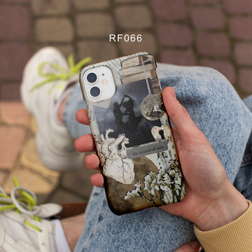 RF066 - The Sound of Rain - Heart Mobile Case