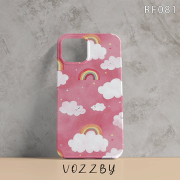 RF081 - Clouds & Rainbow - Aesthetic Mobile Case