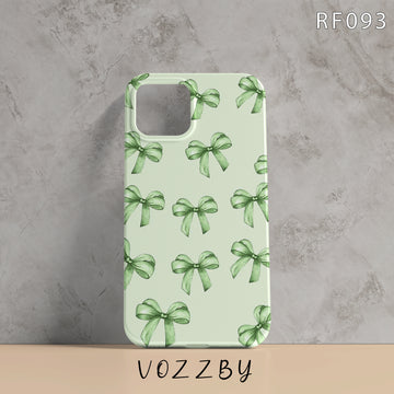 RF093 - Green Bows - Mobile Case