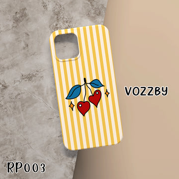RP003 - Red Charriers with Line Pattern - Mobile Case
