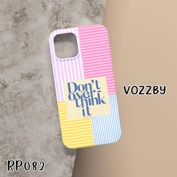 RP082 - Don`t Overthink - Mobile Case