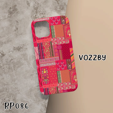 RP086 - Pink Desi Collage - Mobile Case